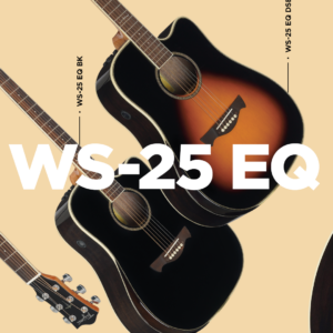 Violão Baby WS-40 NT Eletroaocústico Aço Black Walnut Tagima