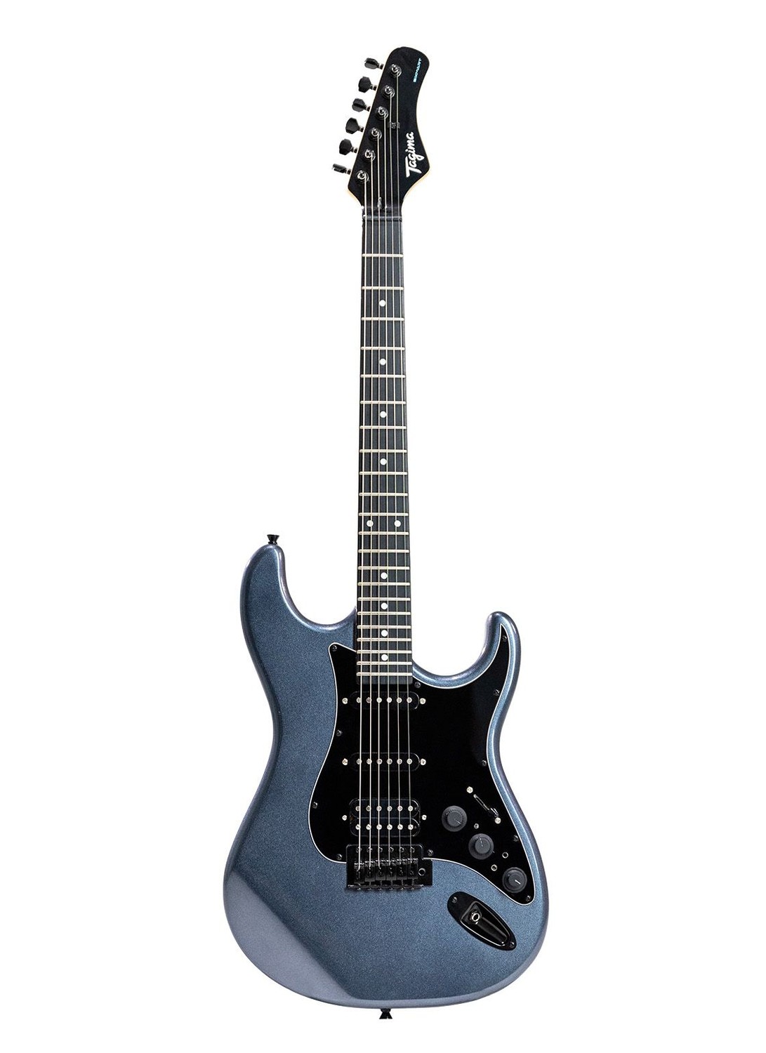 Guitarra Tagima SixMart Strato HSS Cinza Metálico MDSV com Efeitos