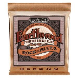 Encordoamento Ernie Ball Earthwood Violão Aço Phosphor Bronze 10-052