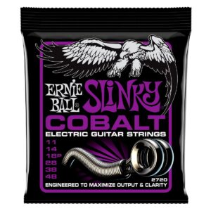 Encordoamento Ernie Ball Cobalt Power Slinky Guitarra 11-048
