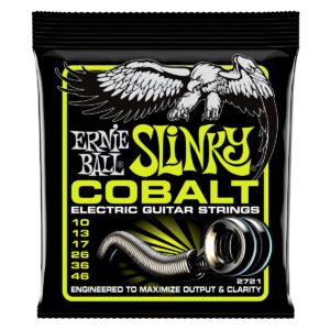 Encordoamento Ernie Ball Cobalt Regular Slinky Guitarra 10-046