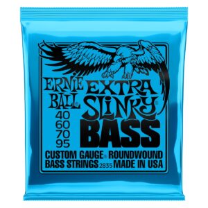 Encordoamento Ernie Ball Extra Slinky Baixo Níquel 40-095
