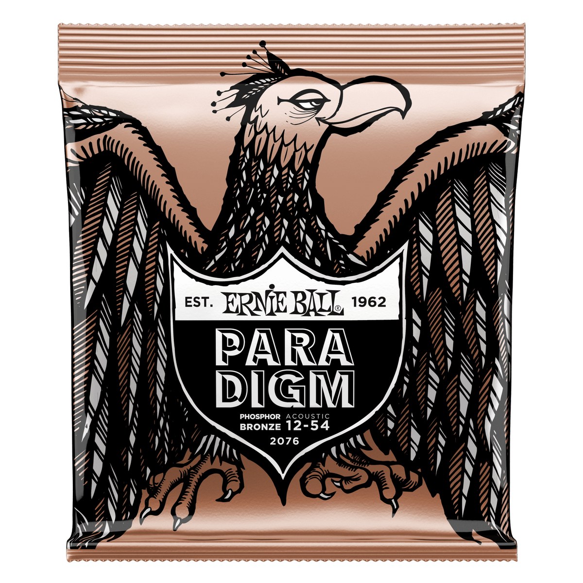 Encordoamento Ernie Ball Paradigm Violão Aço Phosphor Bronze 12-054