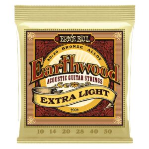 Encordoamento Ernie Ball Earthwood Violão Aço