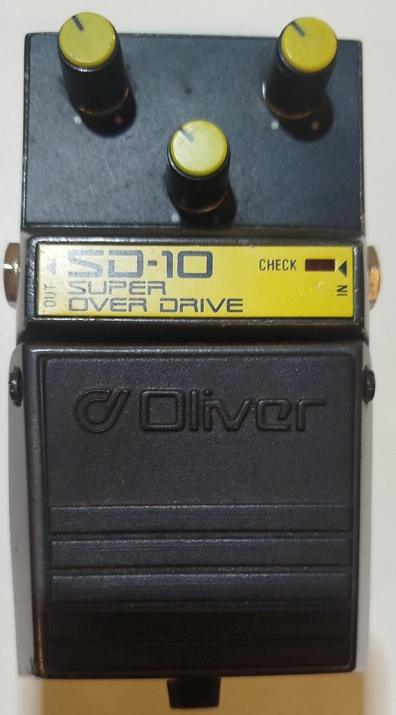 Pedal Oliver SD-10 Super Over Drive – Usado