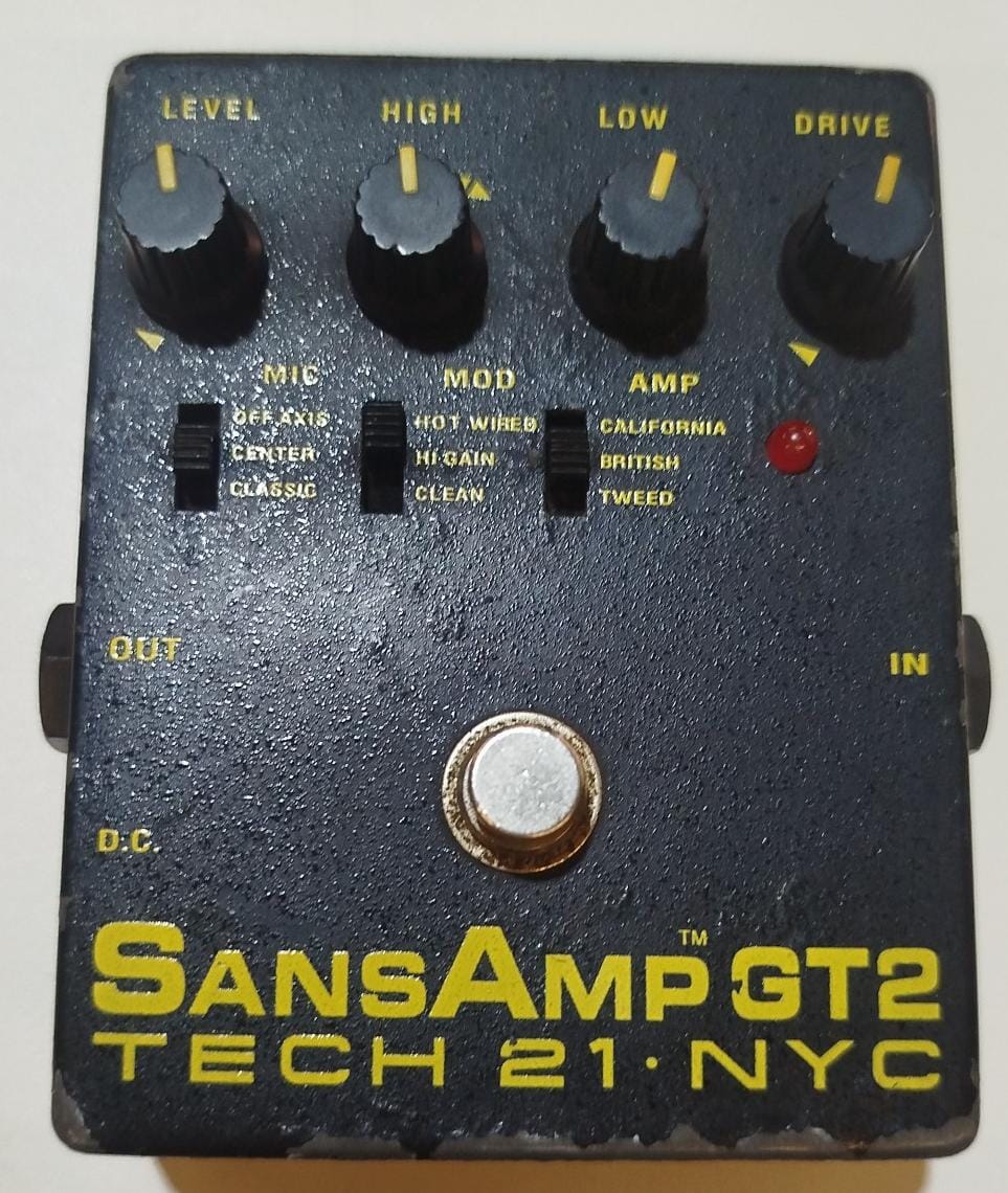 Pedal Tech 21 SansAmp GT2 – Usado