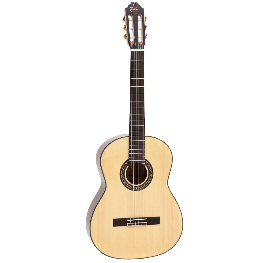 Violão Clássico Zellmer Primevo Spruce Brilhante com Bag