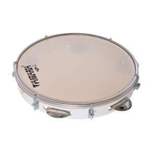 Pandeiro Vanguarda 10" ABS Branco Pele Leitosa